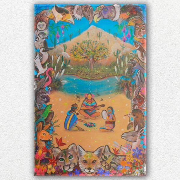 Cuadro de Pintura - Reinterpretando para cohabitar en armonía