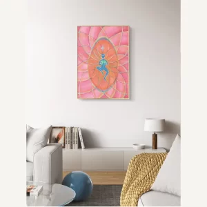 Cuadro decorativo - Felino cósmico