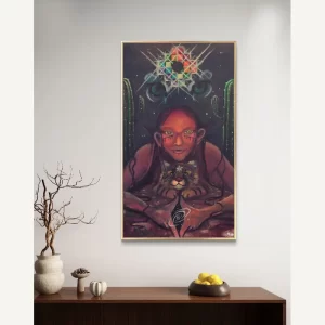 Cuadro decorativo - Raíces profundas, conexión celestial