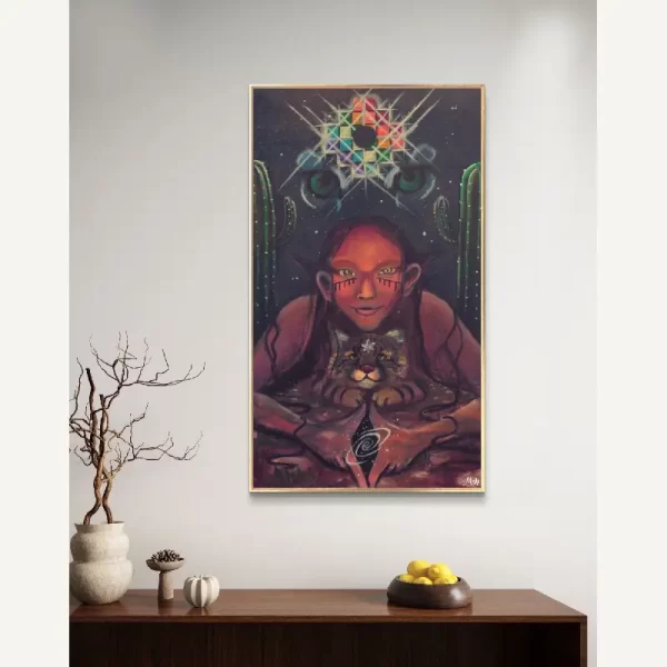 Cuadro decorativo - Raíces profundas, conexión celestial