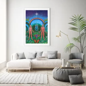 Cuadro decorativo - Somos el cielo en la tierra.